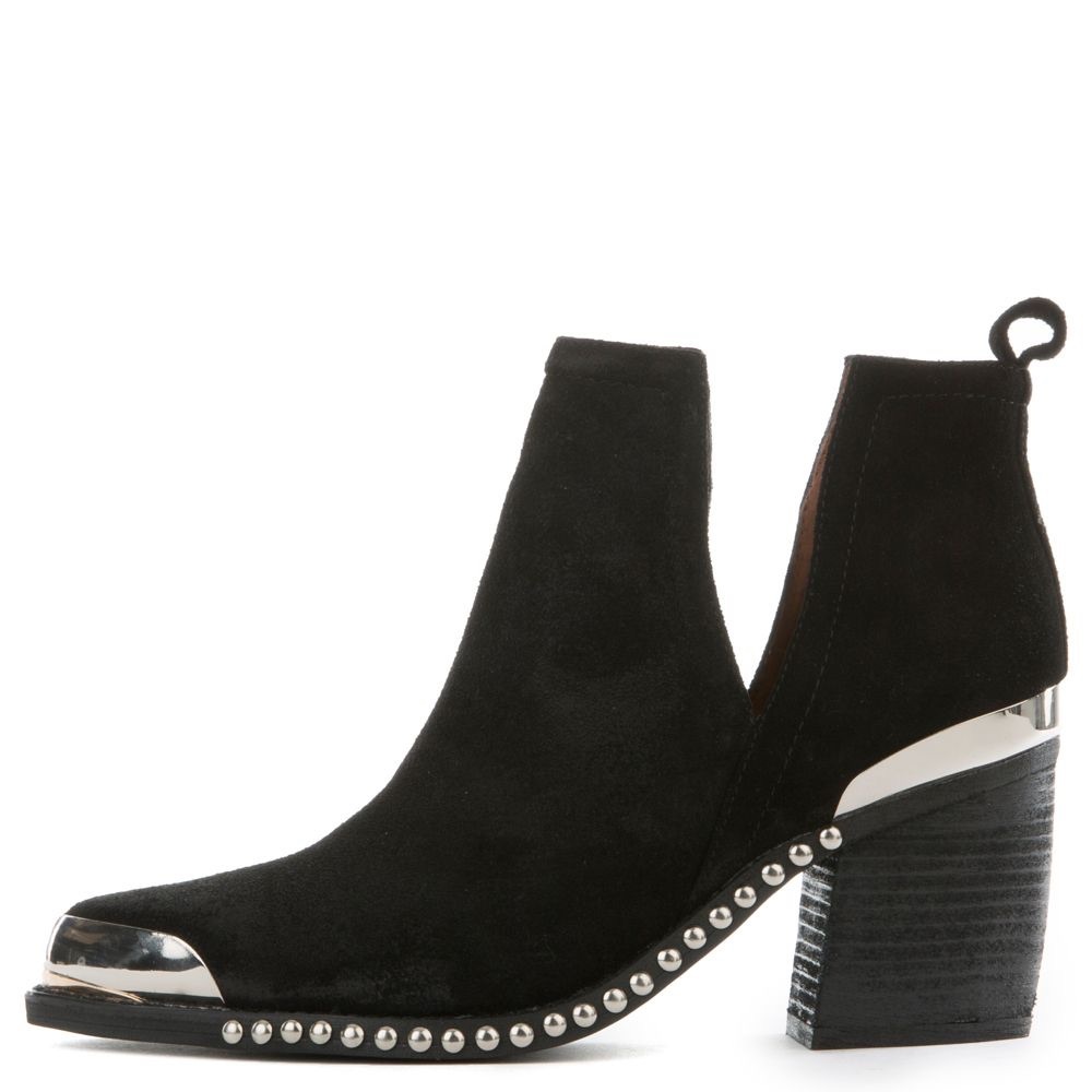 Jeffrey Campbell Optimum Western Heeled Booties, Size 6.5